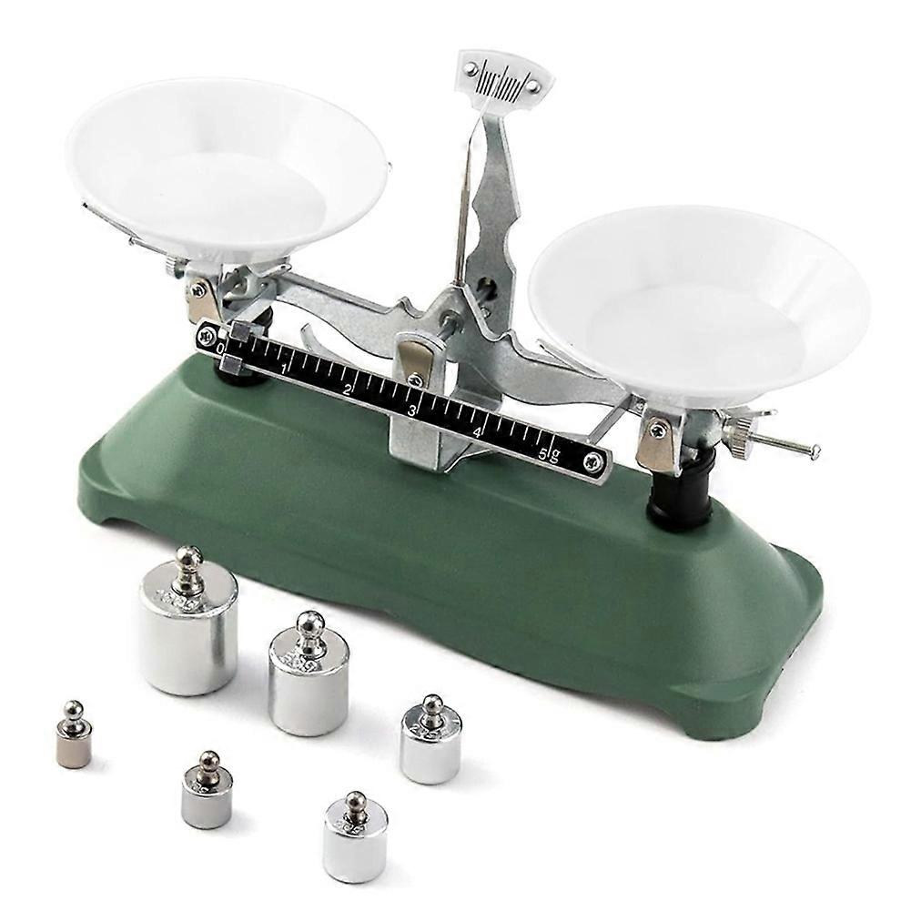 Pallet Balance Scale, 200g / 0.2g, Mini Laboratory Triple Beam Balance Beam Scale for Teaching Tool