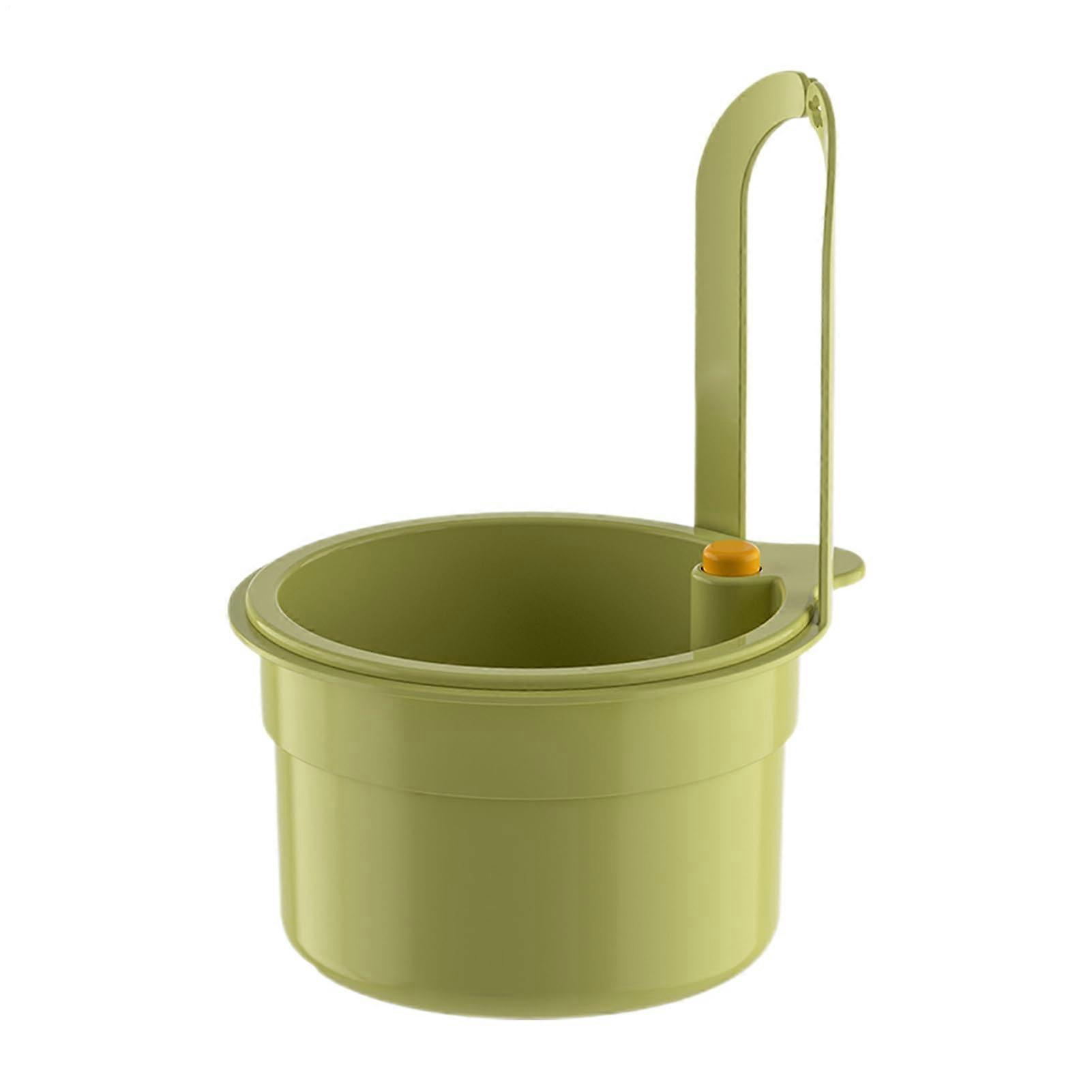 Well Strainer Basket Removable Drain Catcher Stainless Steel Mesh Filter AntiMark Sink Insert Water Green