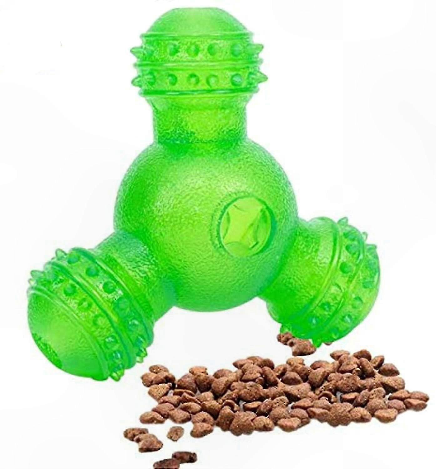 Durable Chew Toys for Dogs, Bite-Resistant Rubber Ball for Interactive Play