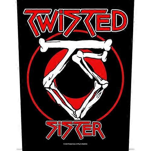 Twisted Sister Logo Circular Patch