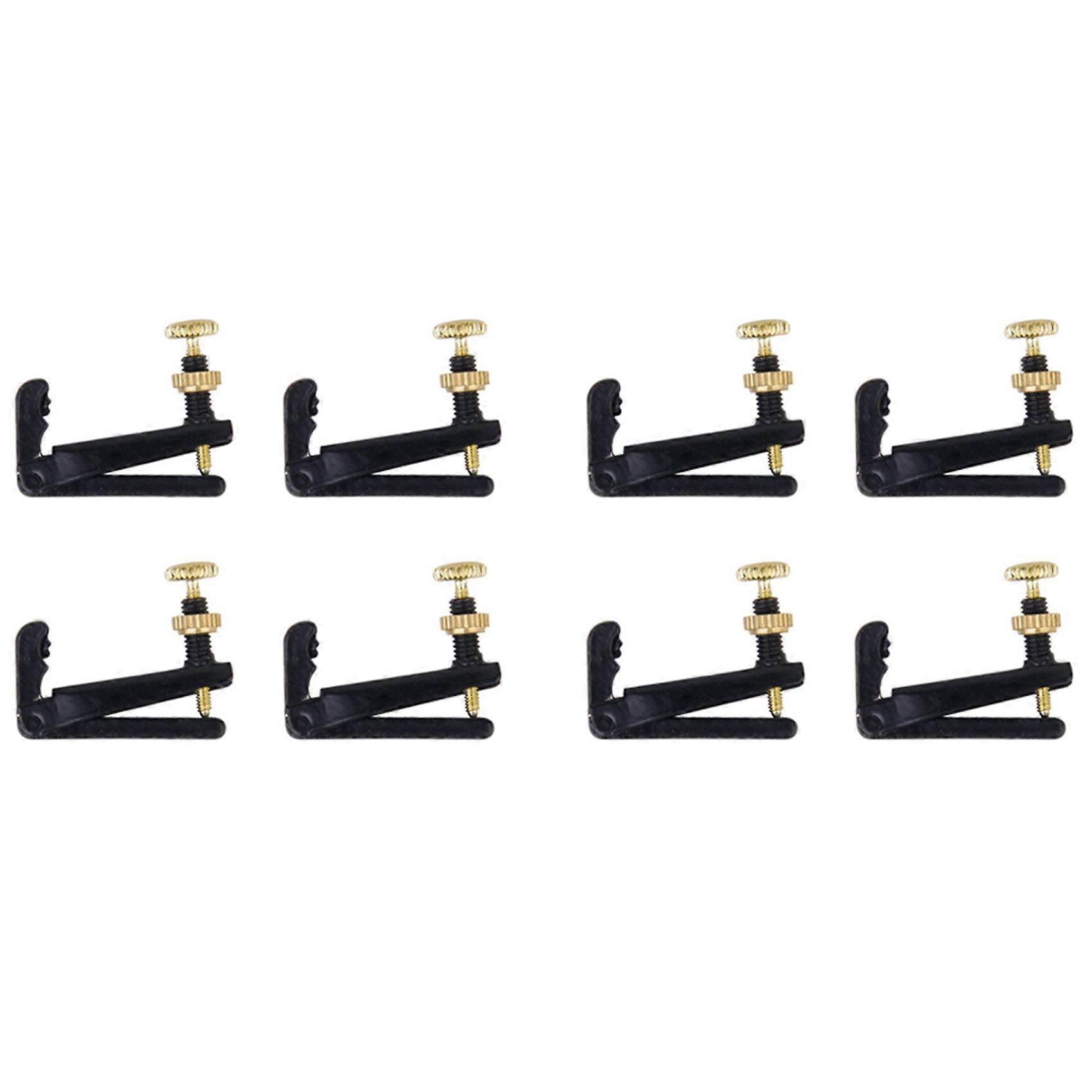 8 Piece 3/ 4-4/ 4 Violin Fine Tuner String Plate