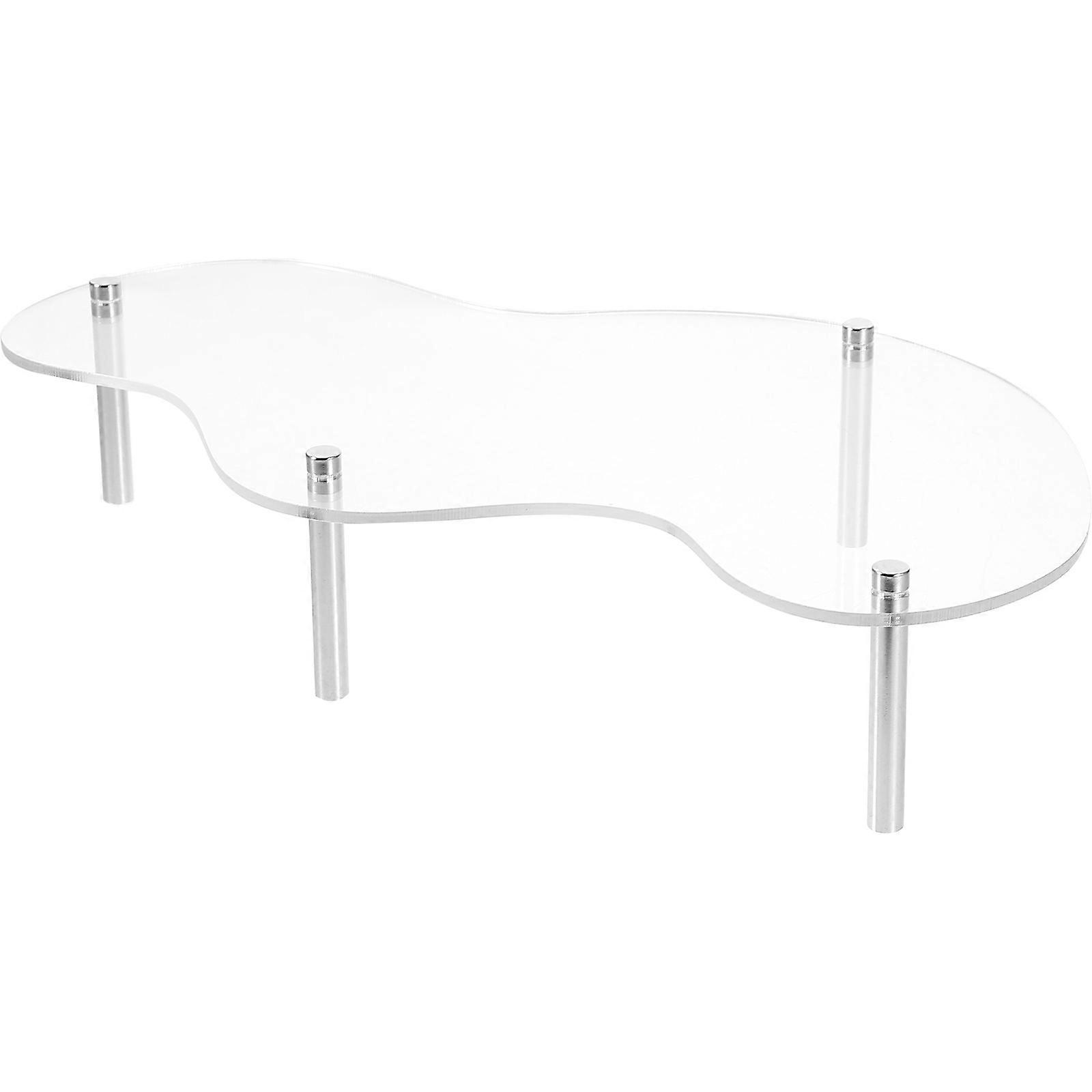 Countertop Cake Display Clear Acrylic Storage Stand For Graduation 1Set