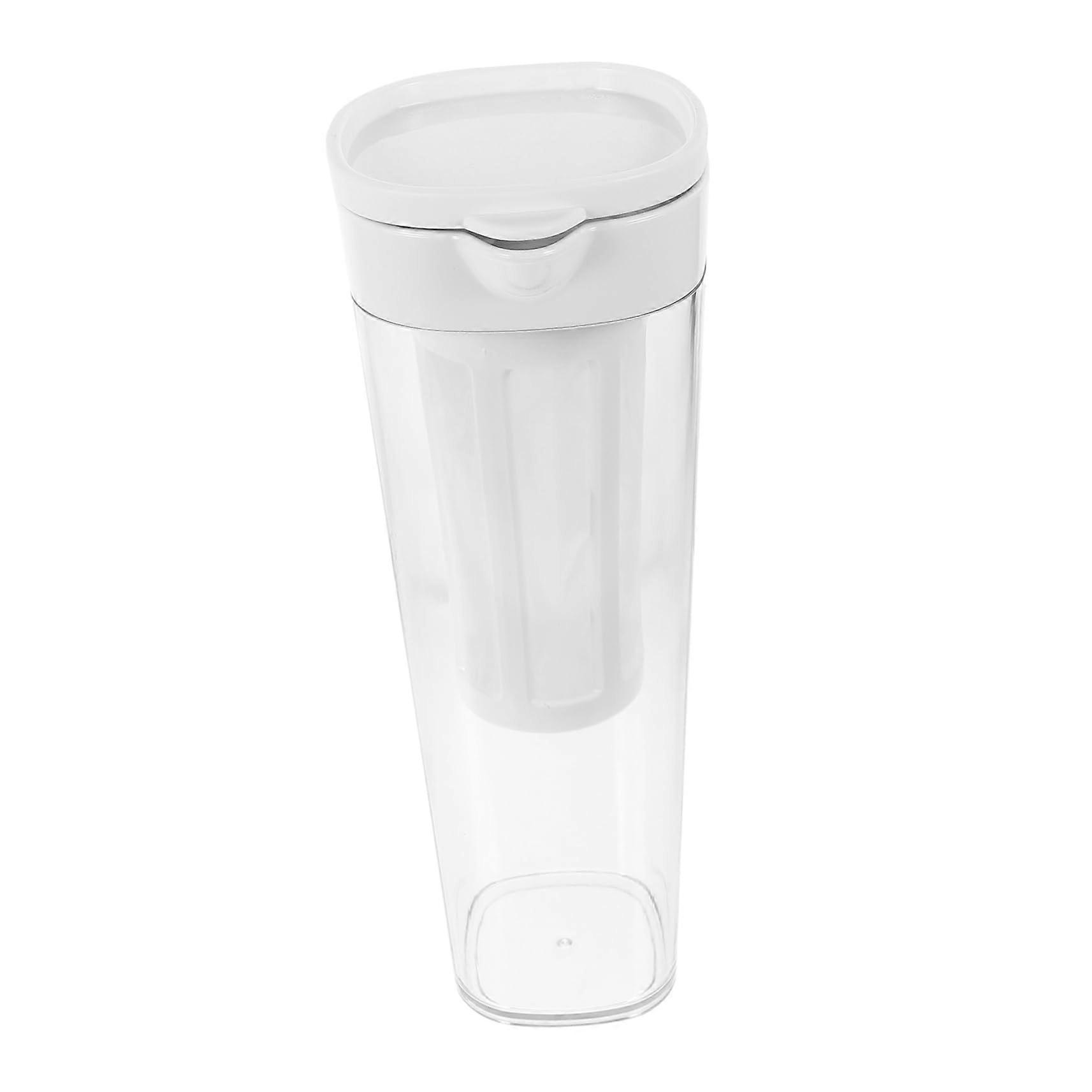 Water Filter Pitcher with Removable Mesh for Cold Drinks and Juice, Easy Clean and Ergonomic Grip