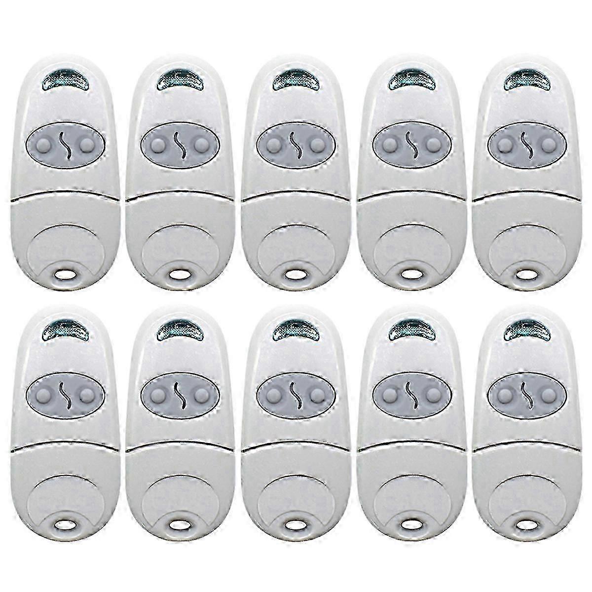 433.92MHz Garage Door Opener Remote Controls 10 Pack with Copy Function 25-26