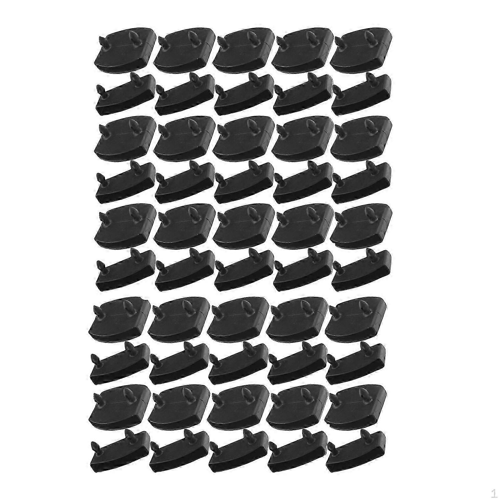 2025 50Pcs Bed Slat Covers,Centre Caps End Frame Accessories Holders Bracket