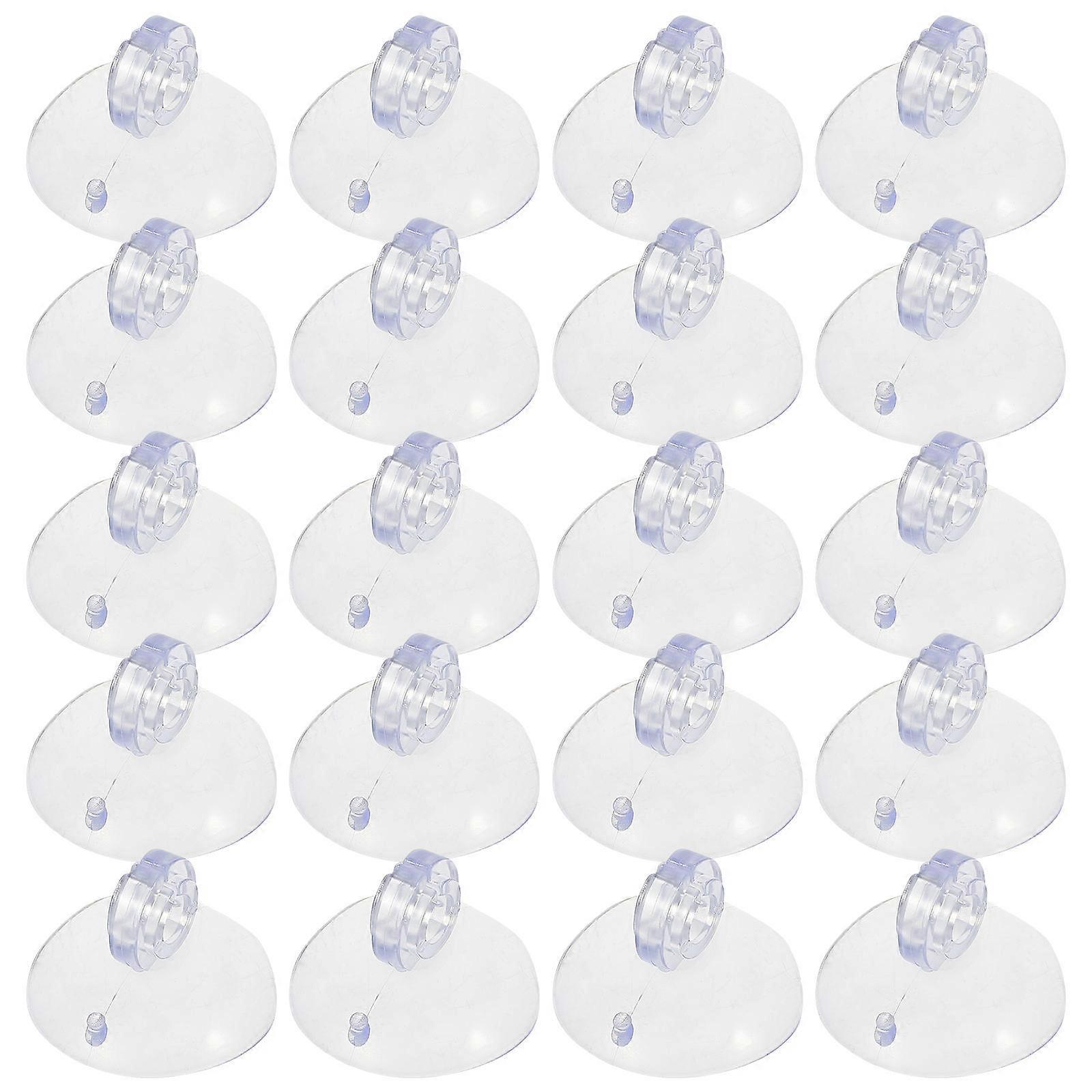 Sucker Light Hooks for Outdoor String Lights 200Pcs Transparent Clips