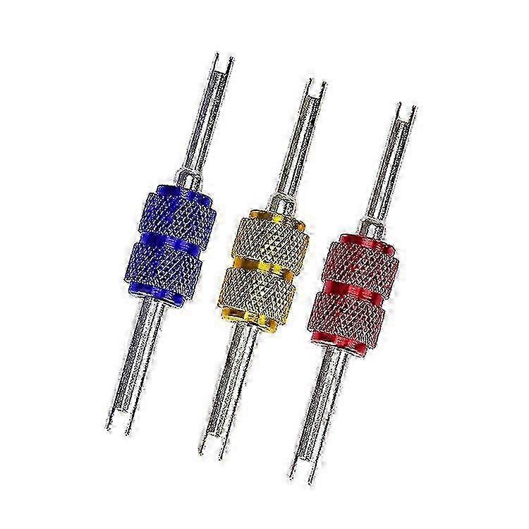 Tire Valve Tool Valve Core Removal Screwdriver 3 Pieces 2025