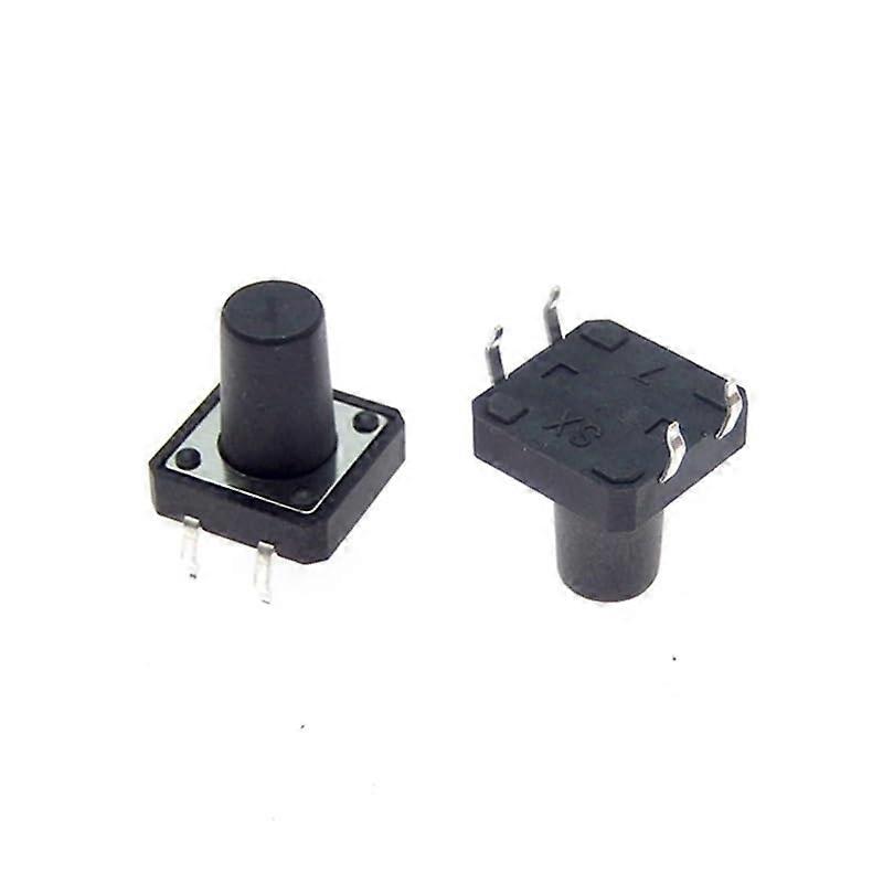 20PCS 12x12x13mm 4 Pin Tactile Push Button Switch PCB Mount Momentary Tact Switch for DIY
