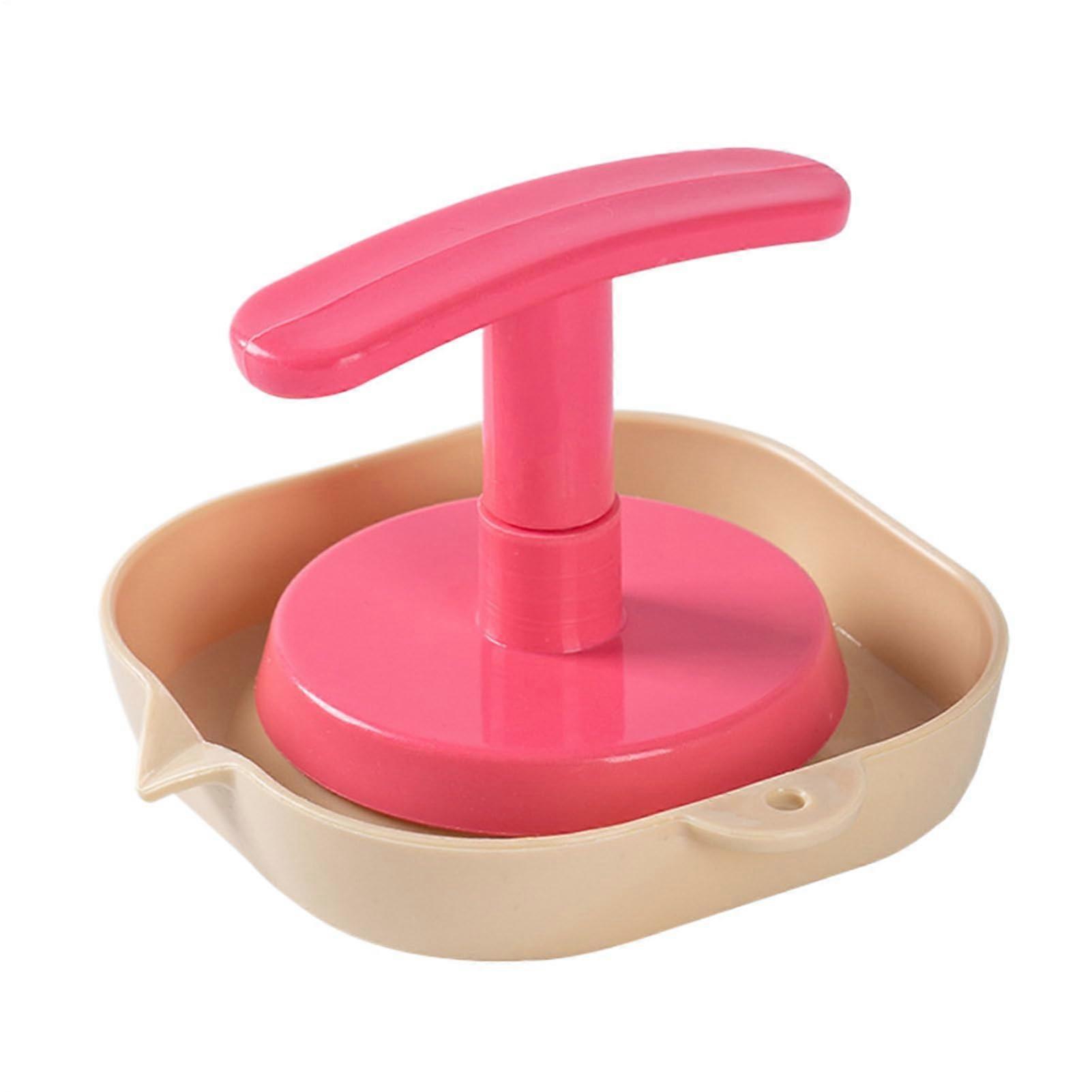 Garlic Press and Vegetable Chopper with Container, Multifunctional Crusher for Carrots and Potatoes