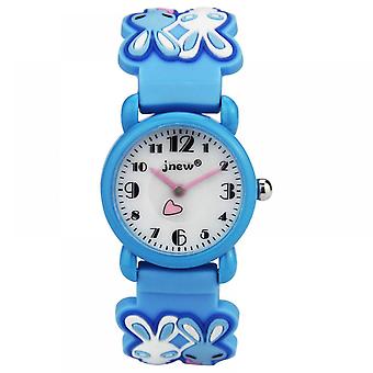 Veeki Kids Cartoon Blue Watch Orologio impermeabile con stampa a coniglietto per ragazze e ragazzi 2-12 anni, miglior regalo per bambini