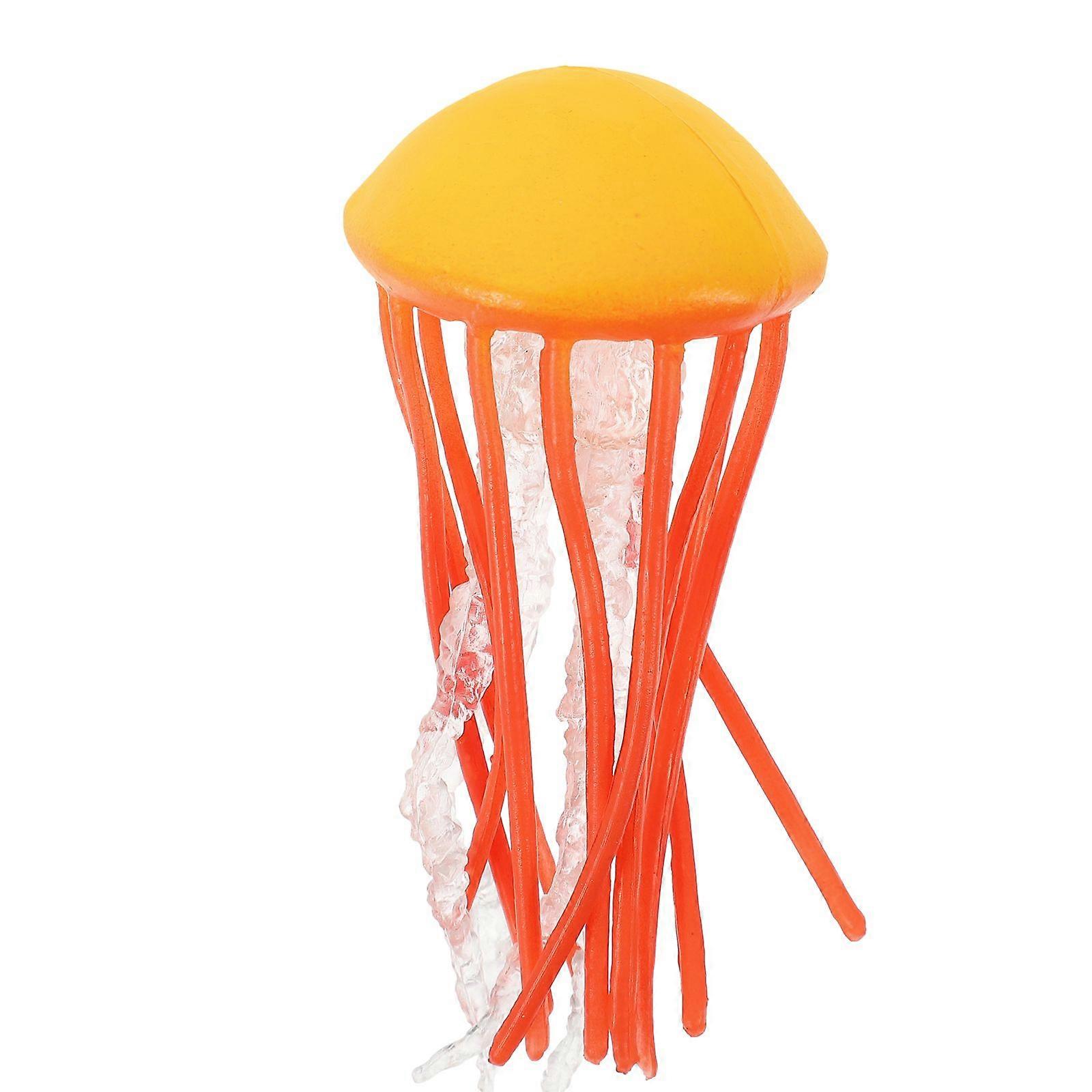 Mini Simulation Jellyfish Model Decorative Jellyfish Models Fish Tank Decoration