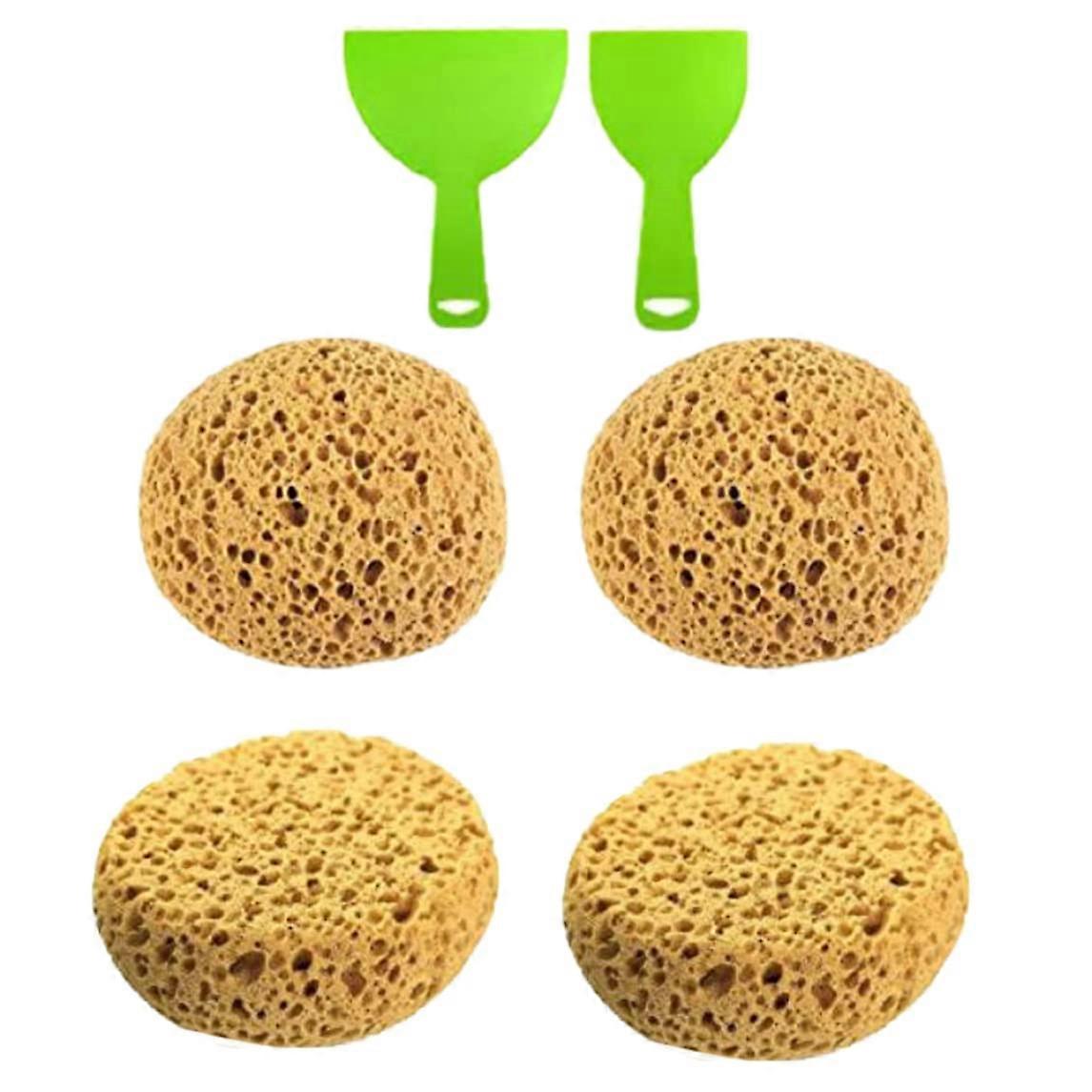 Knockdown Texture Sponge Ceiling and Wall  Kit 4PCS Reusable DIY Consistent Finish