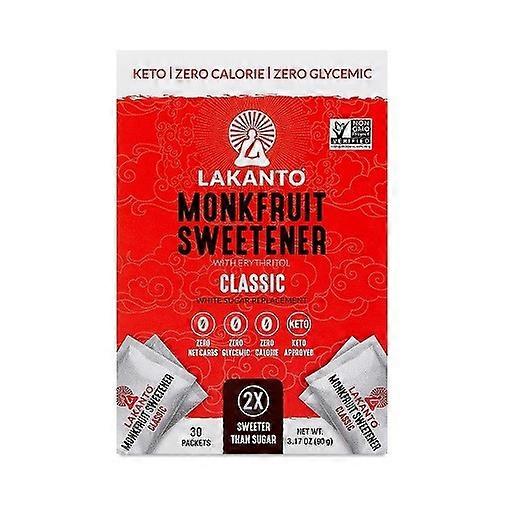 Lakanto Monkfruit Classic Sweetener Packets