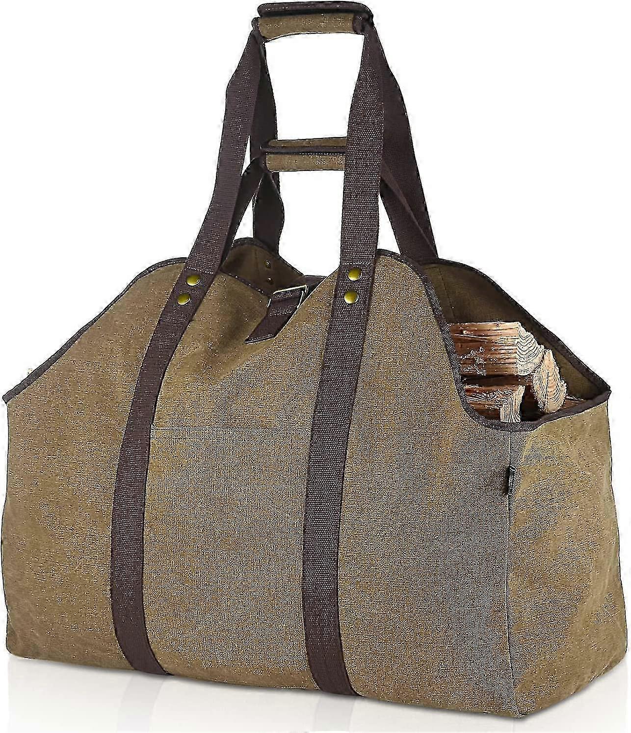 Extra Large Firewood Carrier Log Basket Firewood Bag