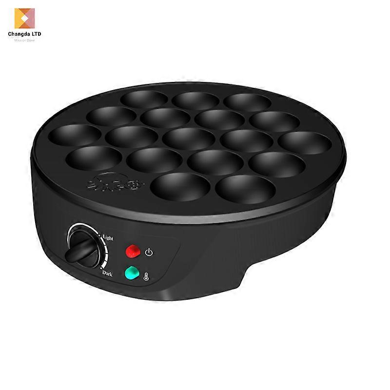 18Hole Mini Pancake Maker - Non-stick electric baking pan, adjustable heat, suitable for breakfast and snack preparation. Reference number: 2275
