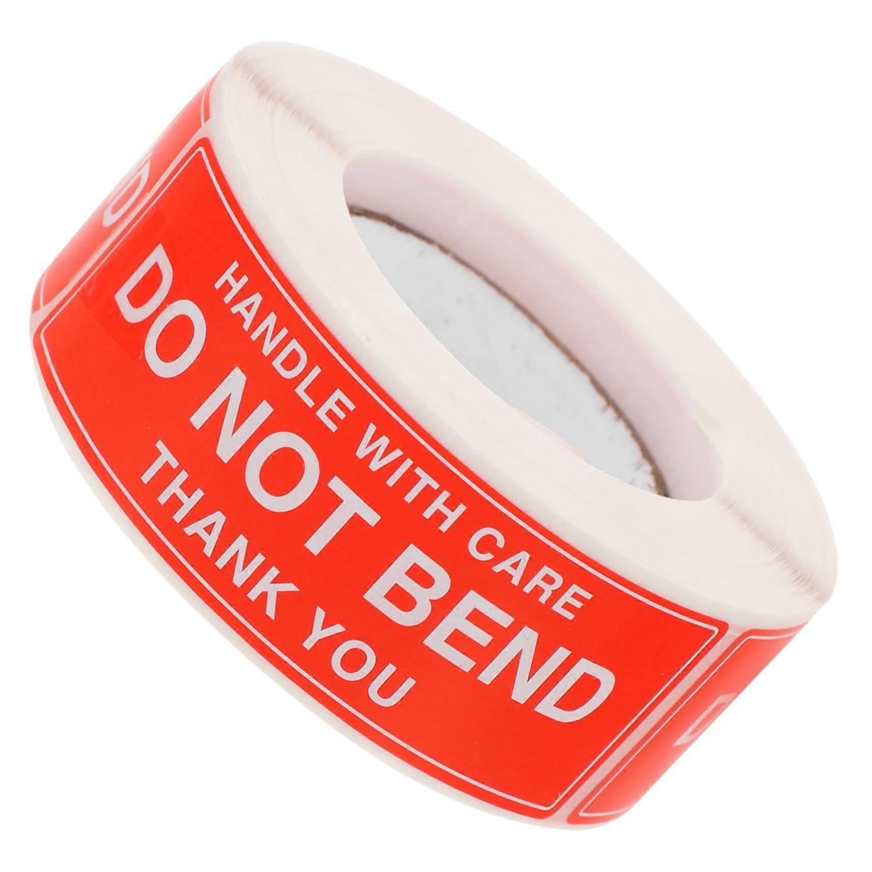 Do Not Bend  Warning Stickers Roll SelfAdhesive Labels for Packing and Mailing Safety