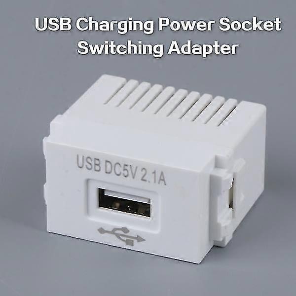 USB Power Module 220V 5V Transformer Switching Adapter White