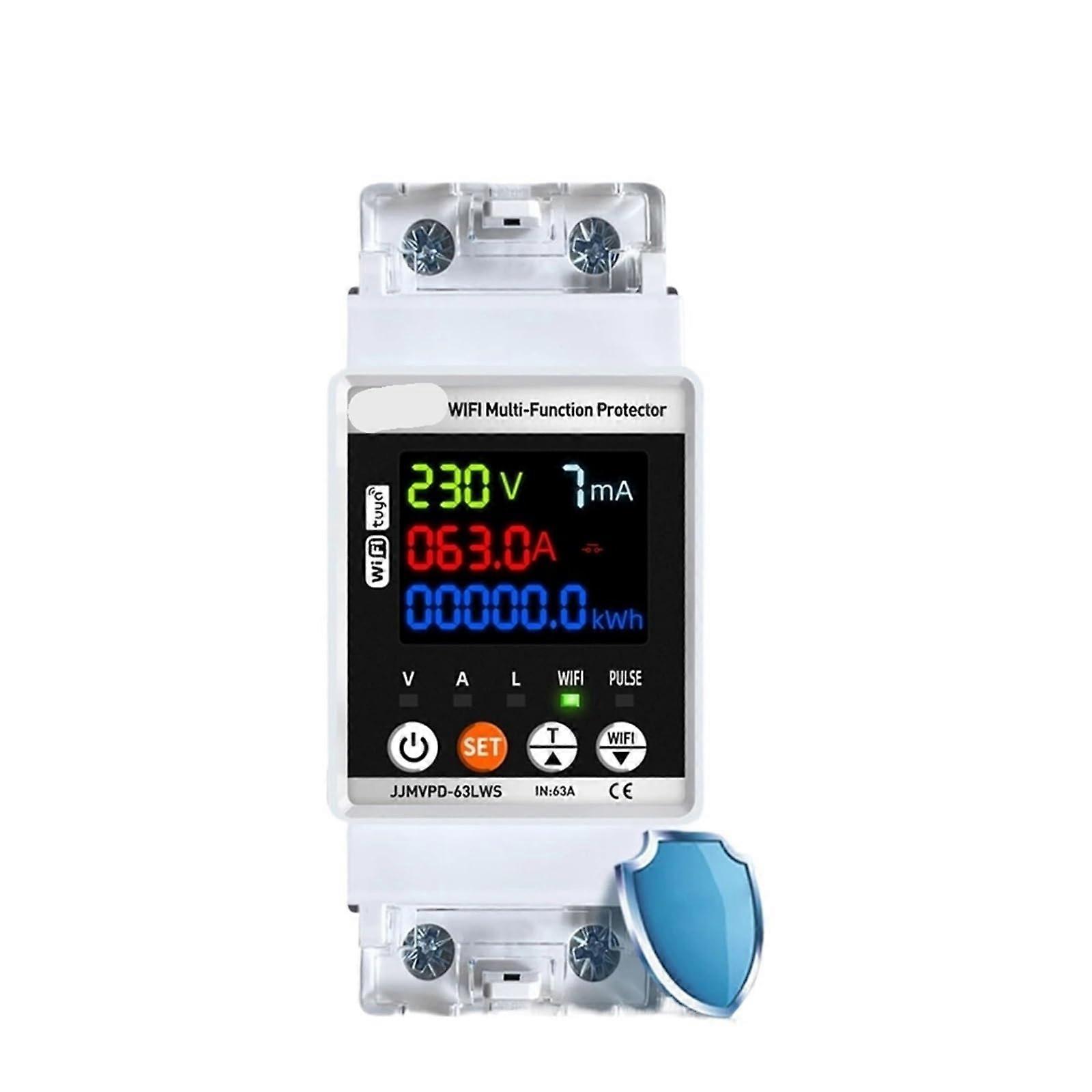 Automatic Reclosing Circuit Breaker Single Phase Voltage Current Leakage Protection Common Version