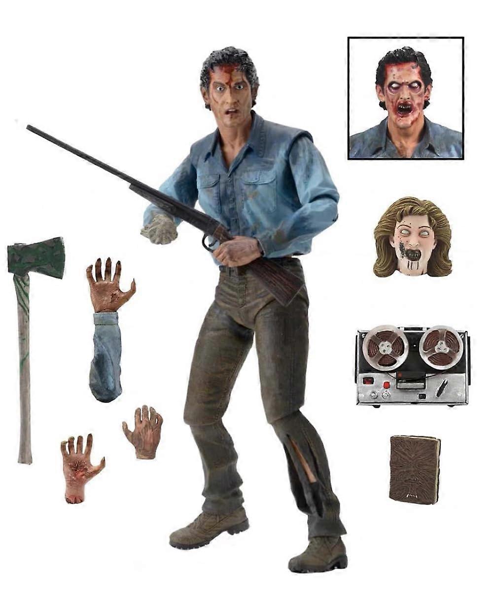 Ultimate Ash 7 Inch Poseable Multicolor Collectible Figure