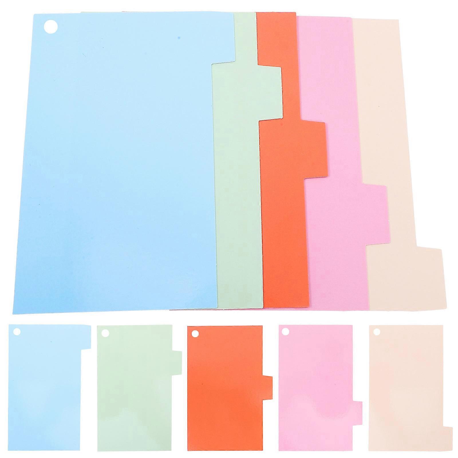 Paper Notebook Dividers Index Cards for Writing 75 Sheets