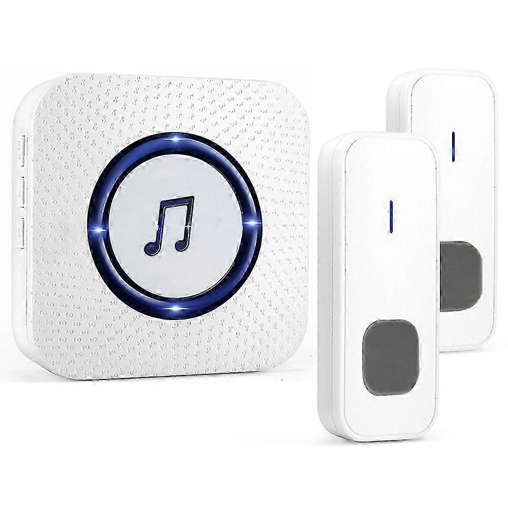 Wireless Home Doorbell - Smart Waterproof Touch Button with Ding Dong Sound