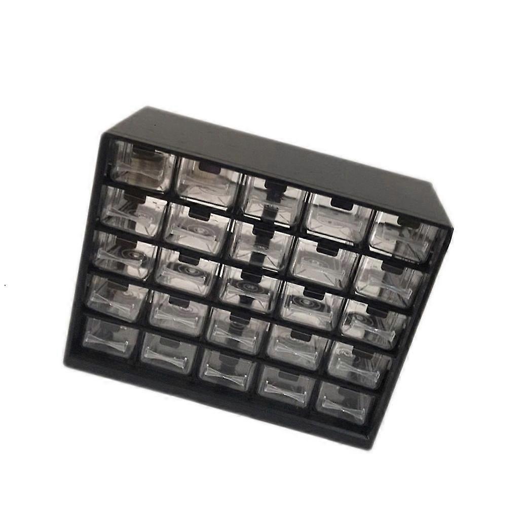 Stackable Model Storage Box With Compartments For Workshop Home Office