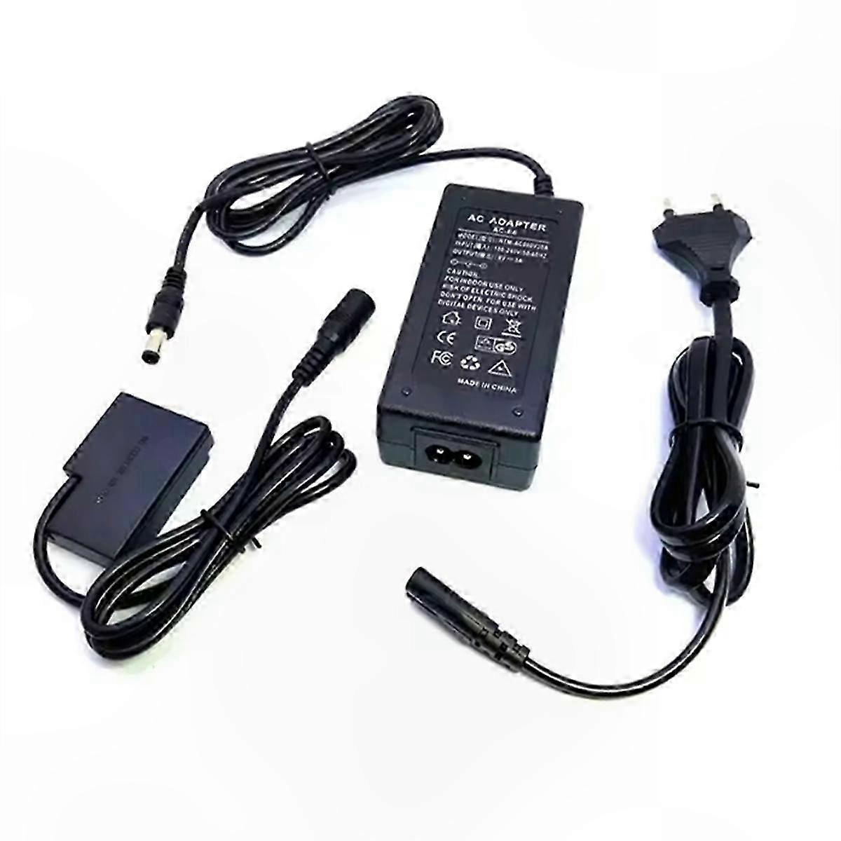 LP-E17 Dummy Battery with DC Coupler and AC Adapter (EU Plug)