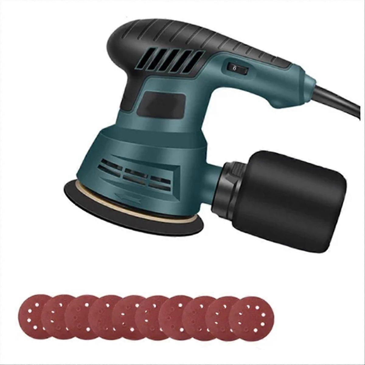 EU Plug,300W Electric Eccentric Sander,6 Gears Speed Adjustment