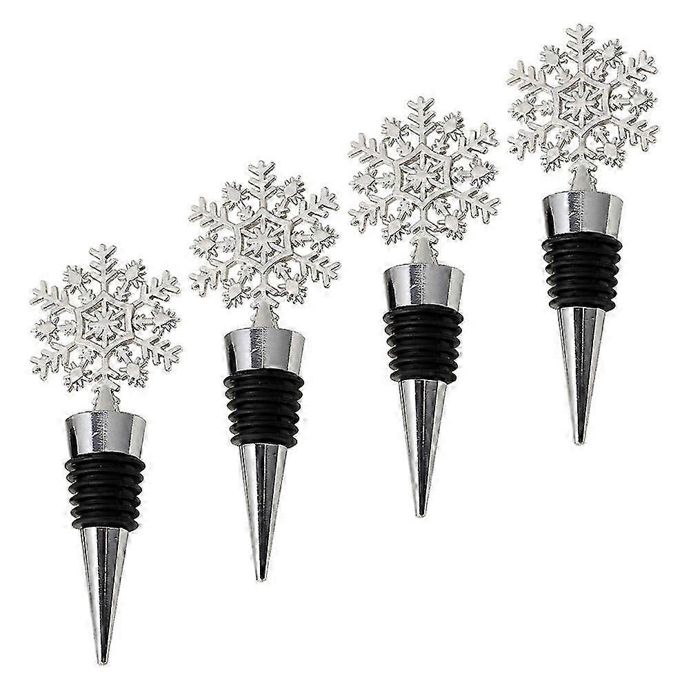 4Pcs Stoppers for Sealing Shape Assorted Colors