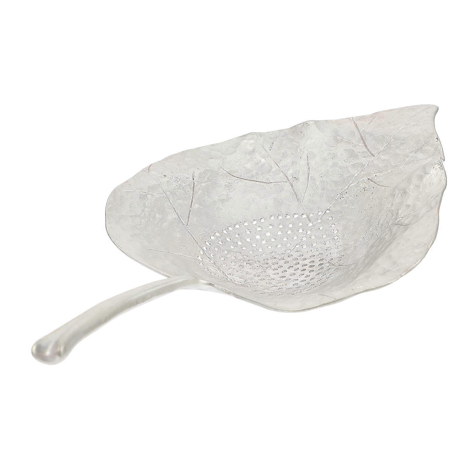 Leaf Designed Stainless Steel Tea Strainer for Tea 1Pcs