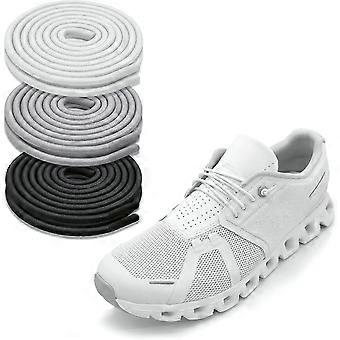 3 Paar elastische Schnürsenkel für ON Cloud 5 Laufschuhe, dehnbares Bungee dünn