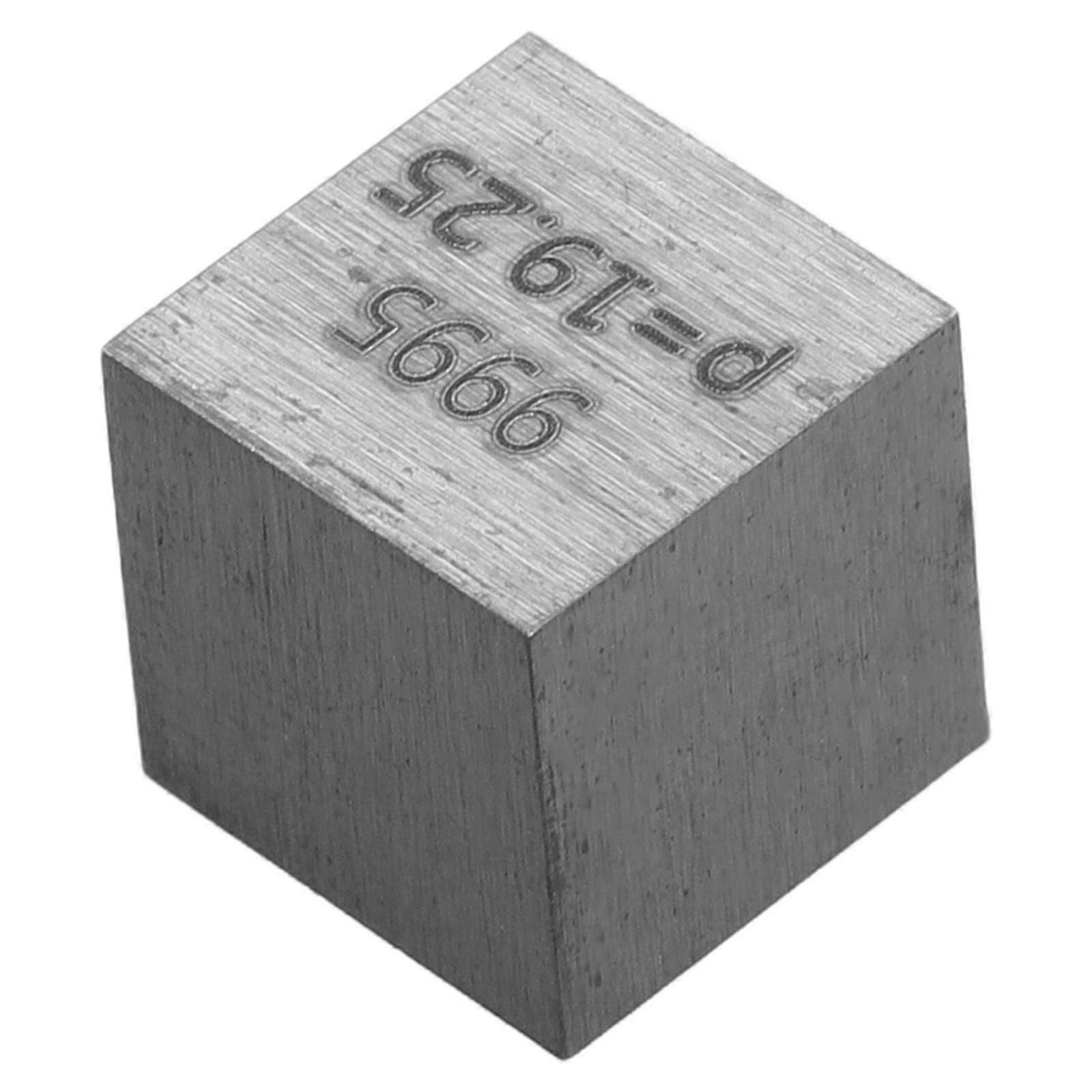 Silver Tungsten Cube for Chemistry Teaching Function Collection
