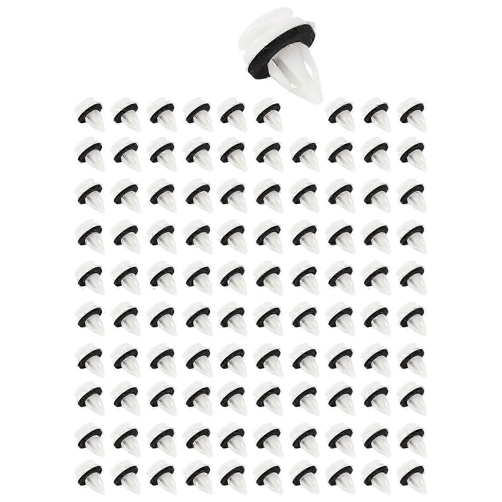 100Pcs 51418224768 Plastic Rivets Clip for-BMW E46 E53 E90 E91 E70 Door Panel Auto Fasteners Trim Panel Push Retainer