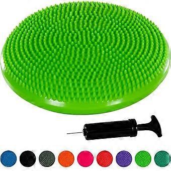 MOVIT Inflatable Balance and Seat Cushion - Green - 33cm