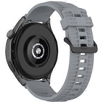 KALEBOL 20mm Watch Strap for Huawei Watch GT 3 42mm/ GT 3 Pro 43mm Tire Texture Silicone Wrist Band