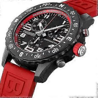 Kronograf Klocka Män Quartz High-end Sport Armbandsur Multi-funktion Sex-stift Professionella Män Klockor