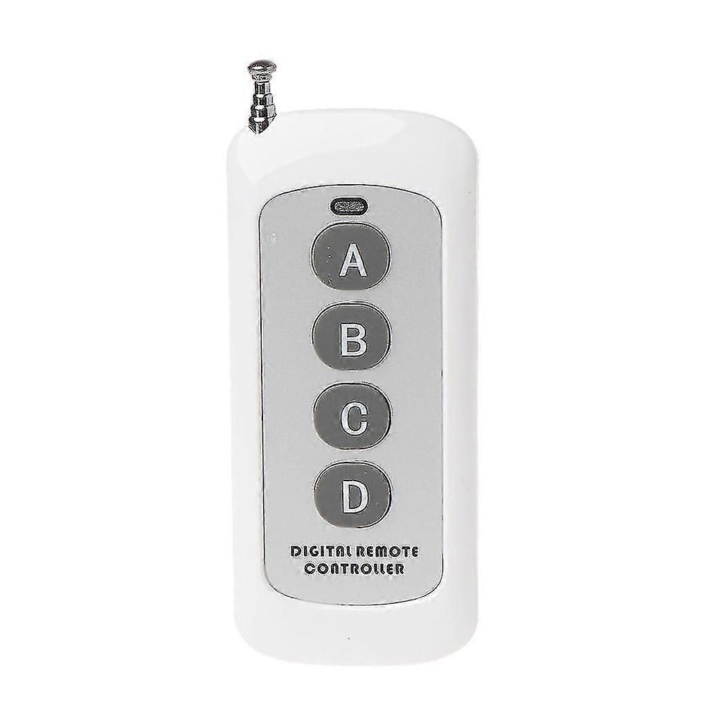 4ch Rf Wireless Remote Control 4 Button Transmitter 433 Mhz 1527 Learning Code