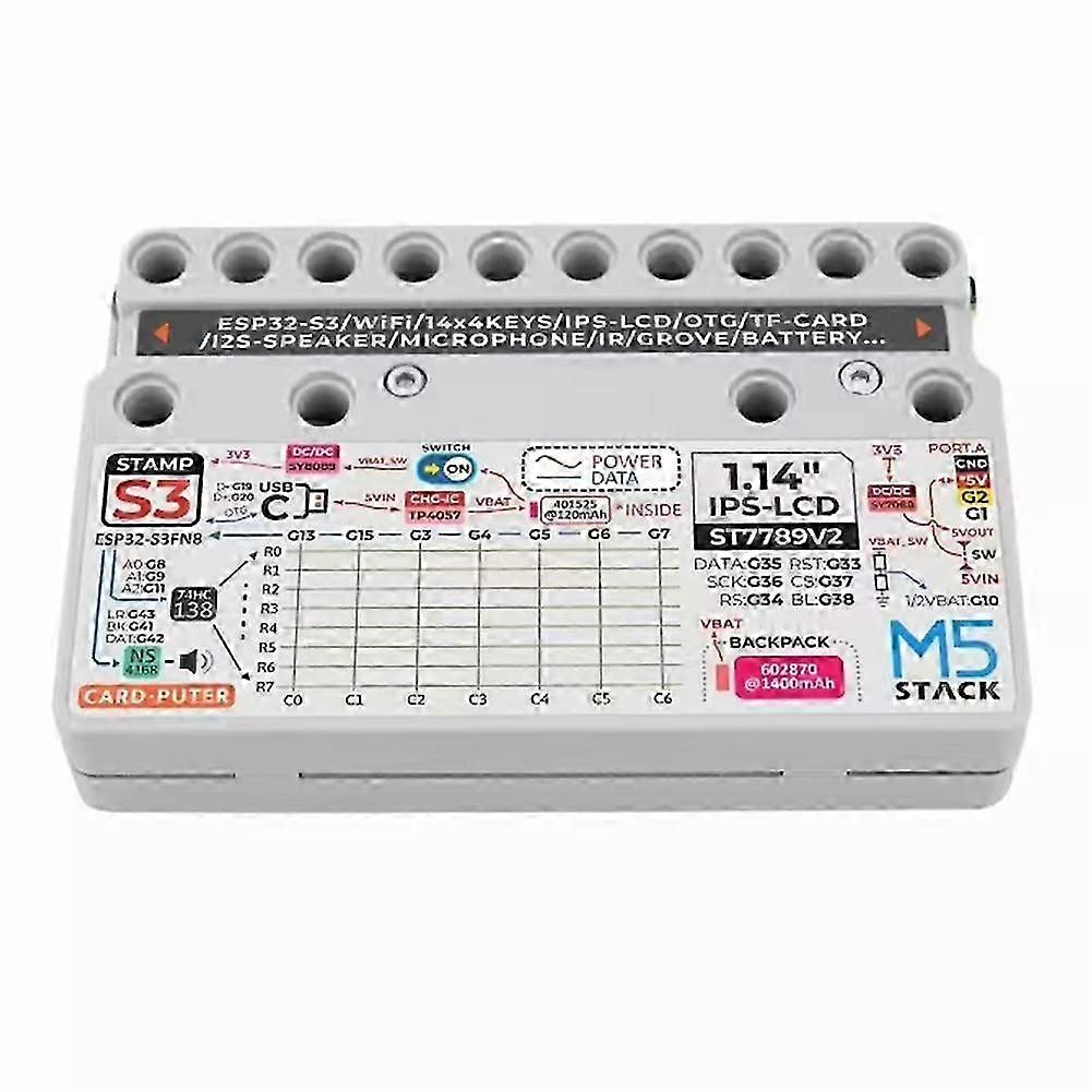 Cardcomputer StampS3 Microcontroller 56 Key Keyboard Card Computer DIY Electronics