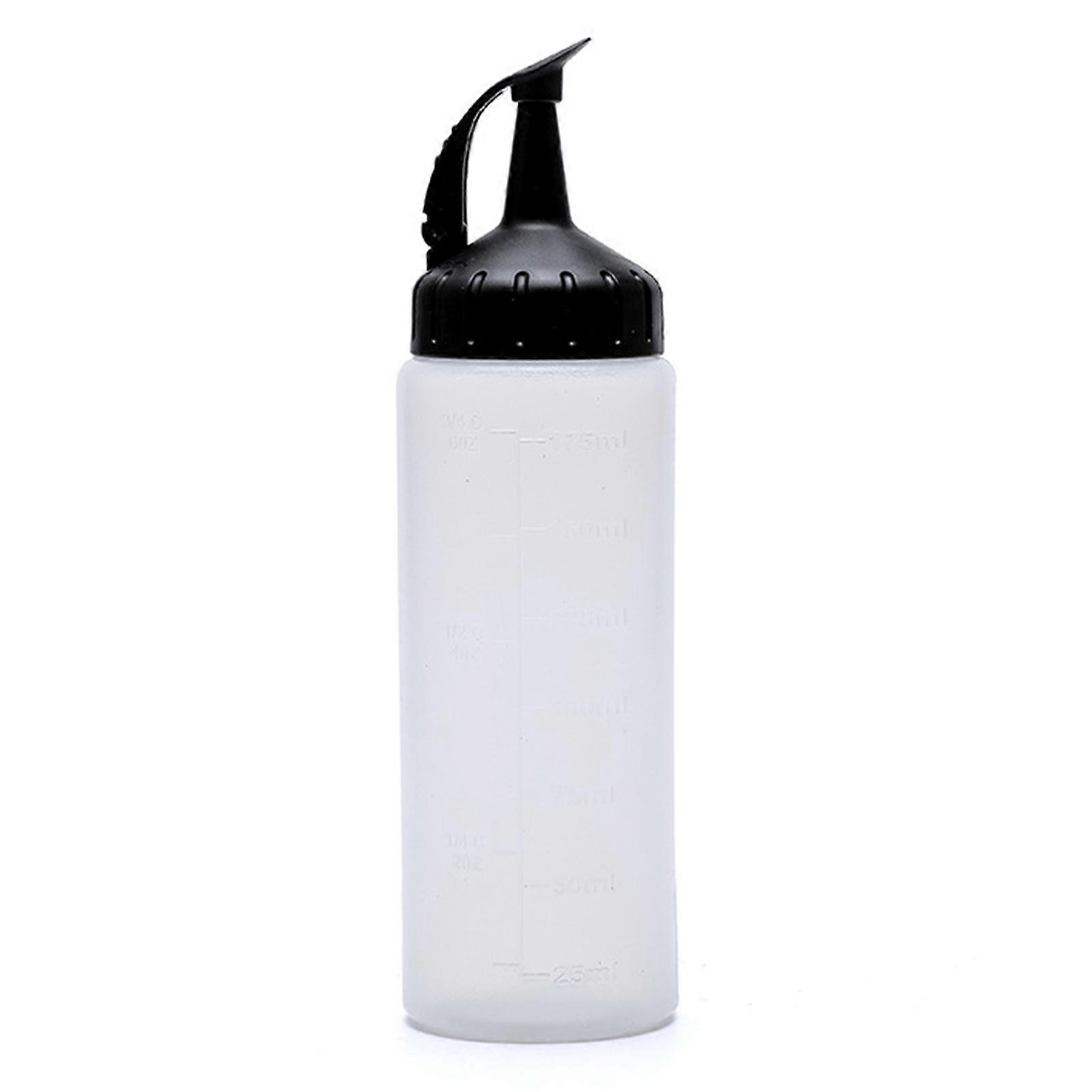 Kitchen Condiment Squeeze Bottles Mulifunctional Plastic Sauce Container with Scale