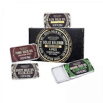 Pack of 6x4 Portable Scented Balms, Easy to Apply, Perfume for Men And Women,