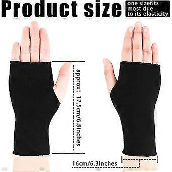Vingerloze zonwerende handschoenen, unisex, polslengte, UV-bescherming voor autorijden