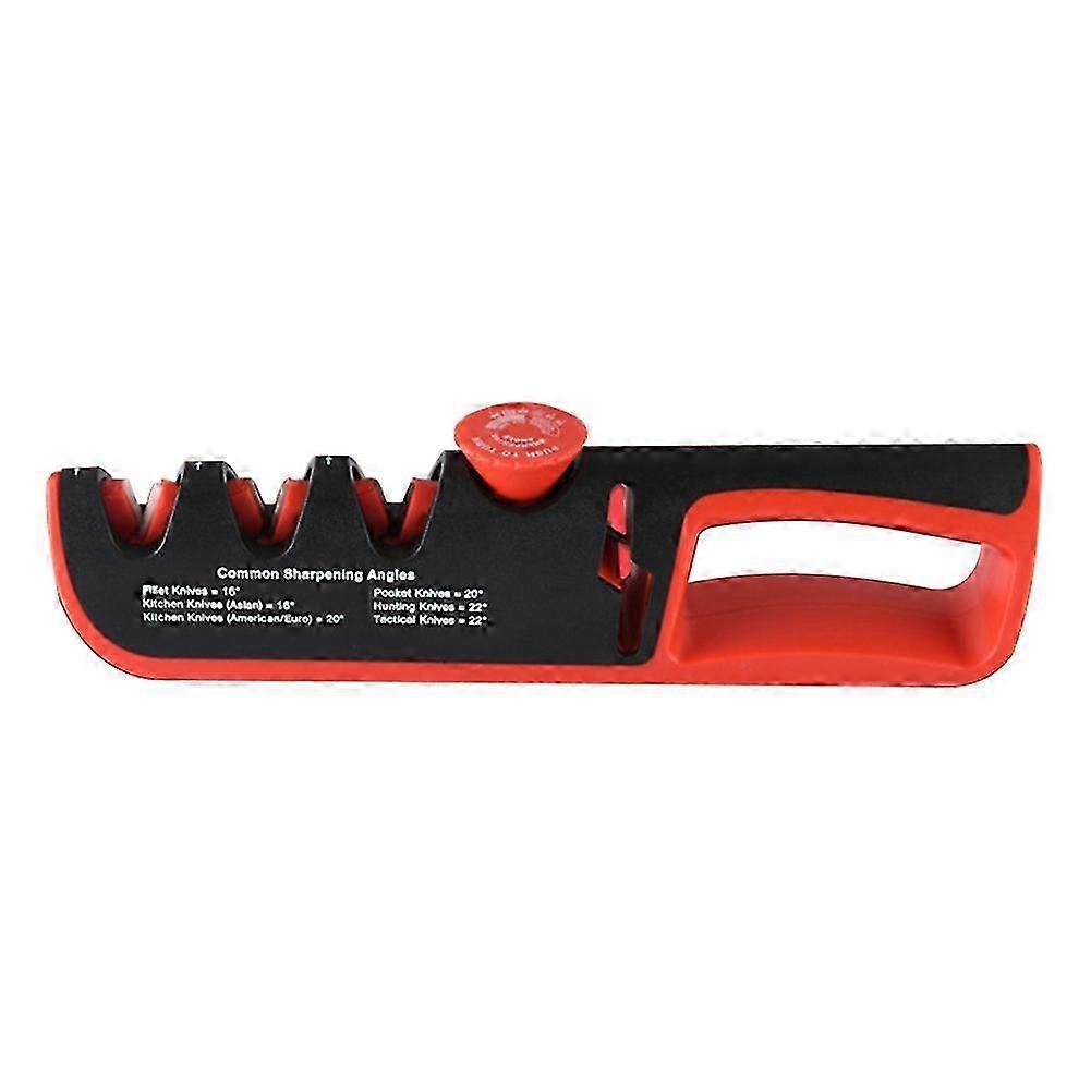 Adjustable Multifunction Sharpener,Angle Adjustable, Quick Sharpening compatible with Knives and Scissors, Kitchen Grinder Gadget B