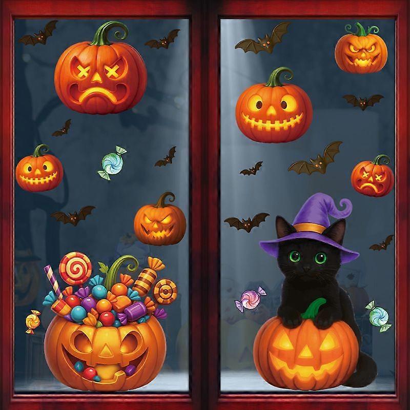Halloween tök matricákB)