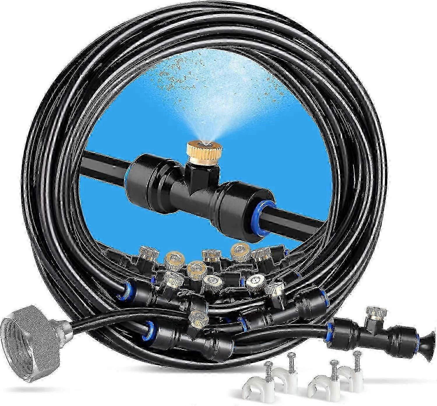 Galvanized Brass Misting Kit Outdoor Use