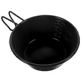 Camping Stainless Steel Bowl with Handle for Outdoor Cooking 1 Piece