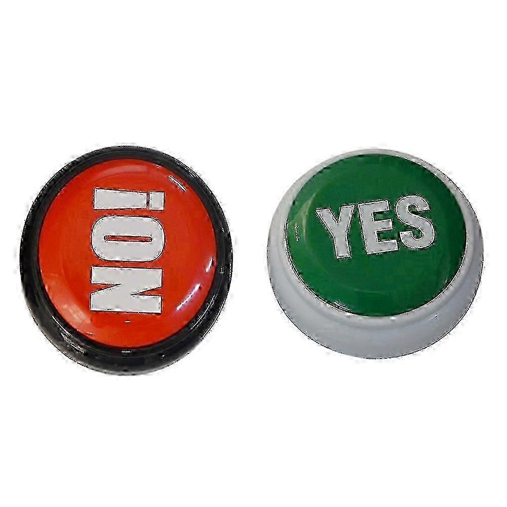 Interactive Yes No Sound Button Set