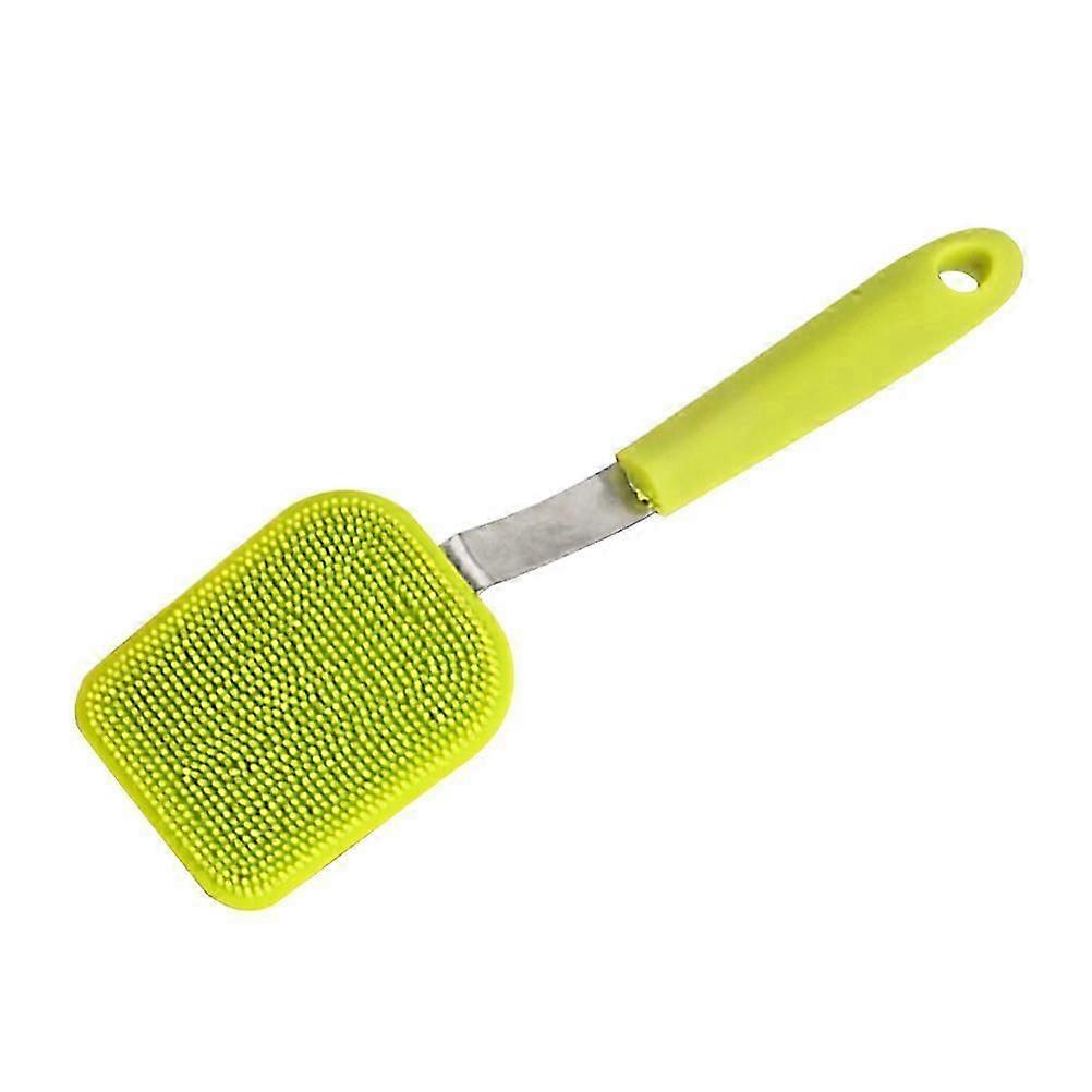 Silicone Cleaning Brush Multi-Function Dish Brush for Cleaning Green