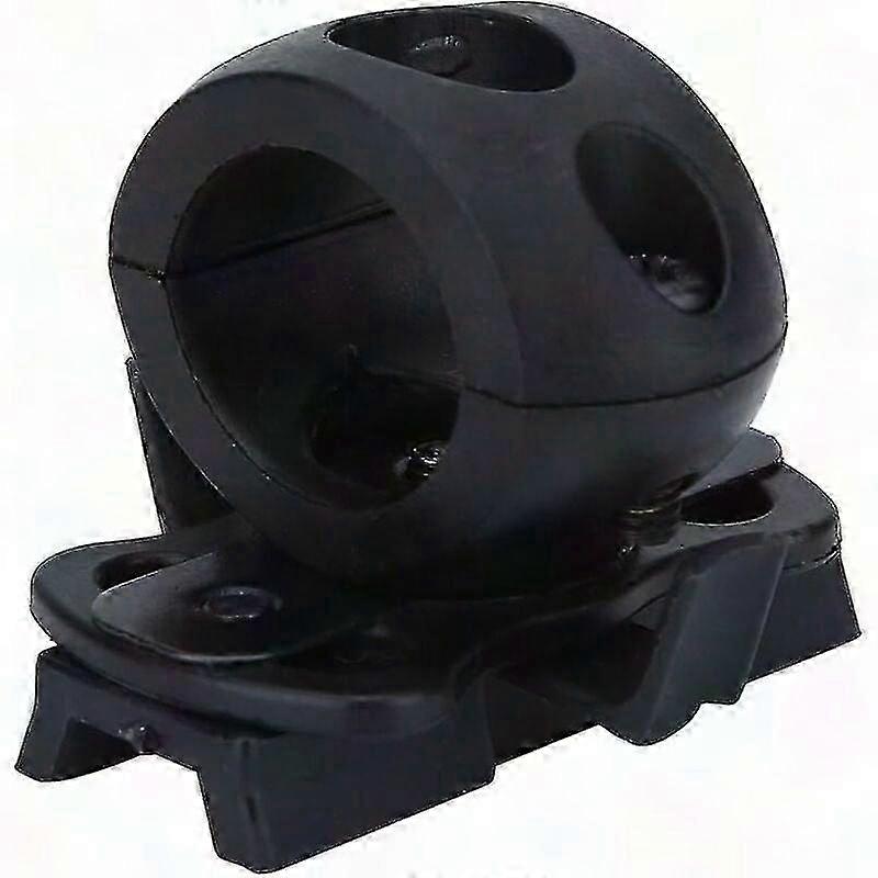 Adjustable Helmet Flashlight Clip Mount