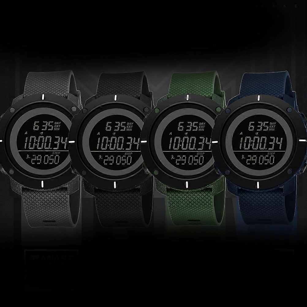 1Pcs Multi-Purpose Electronic Watch Use Timing Step Counter