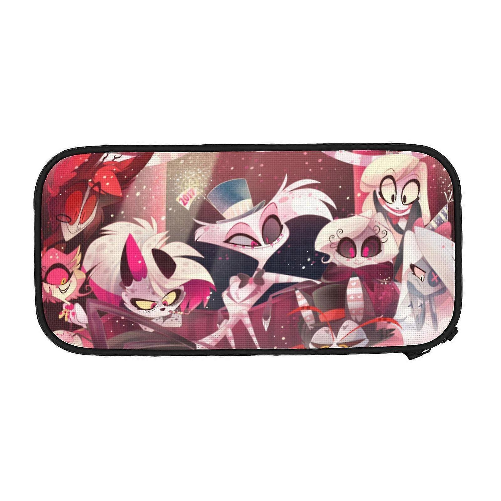 Spacious Multi Compartment Pencil Case Oxford Fabric